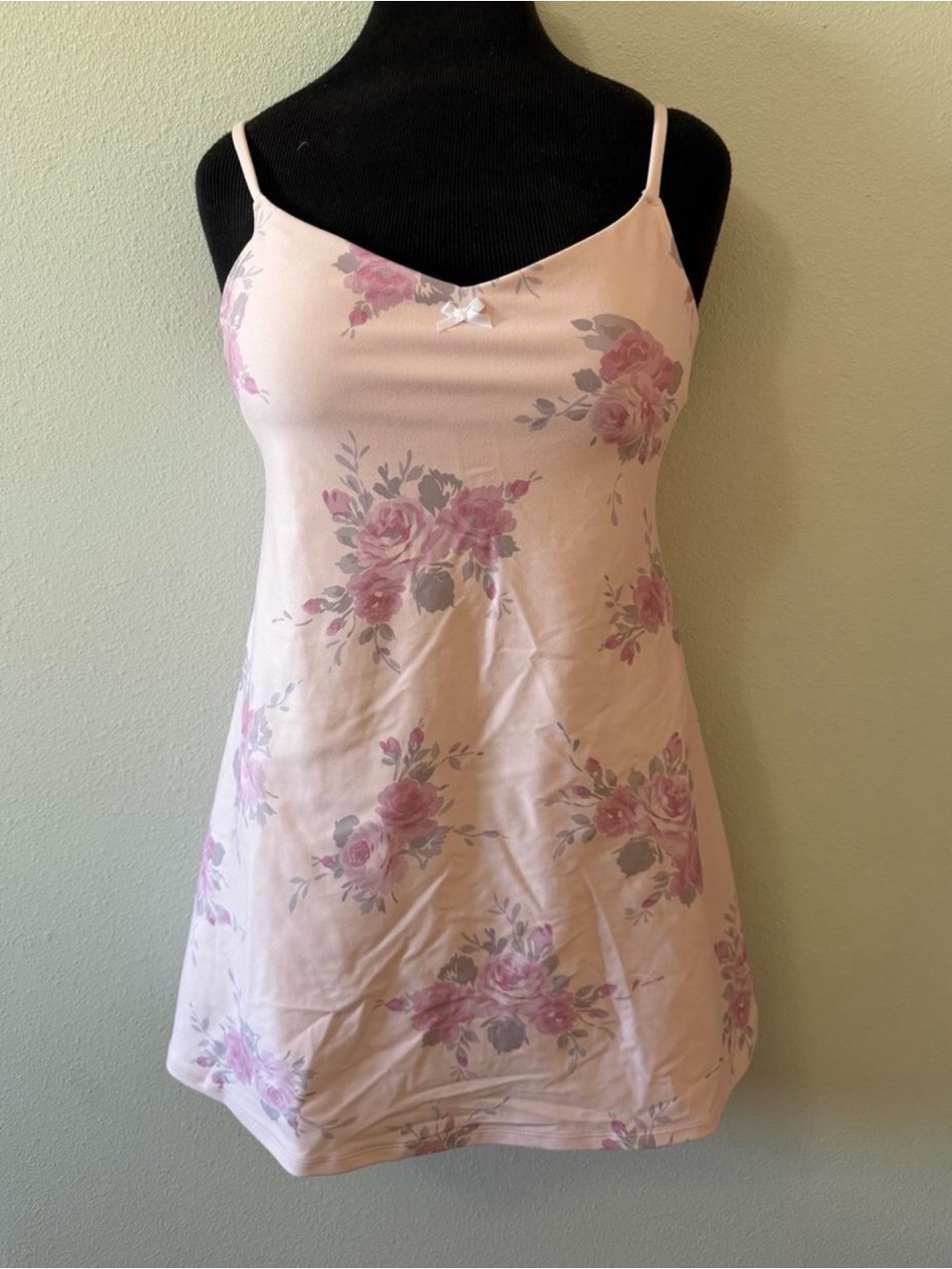 Gilly Hicks Light Pink Floral Slip Camisole